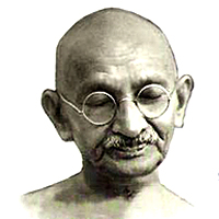 essay on mahatma gandhi in 300 words