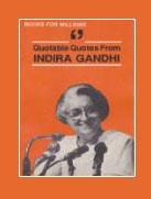 Quotable Quotes from Indira Gandhi